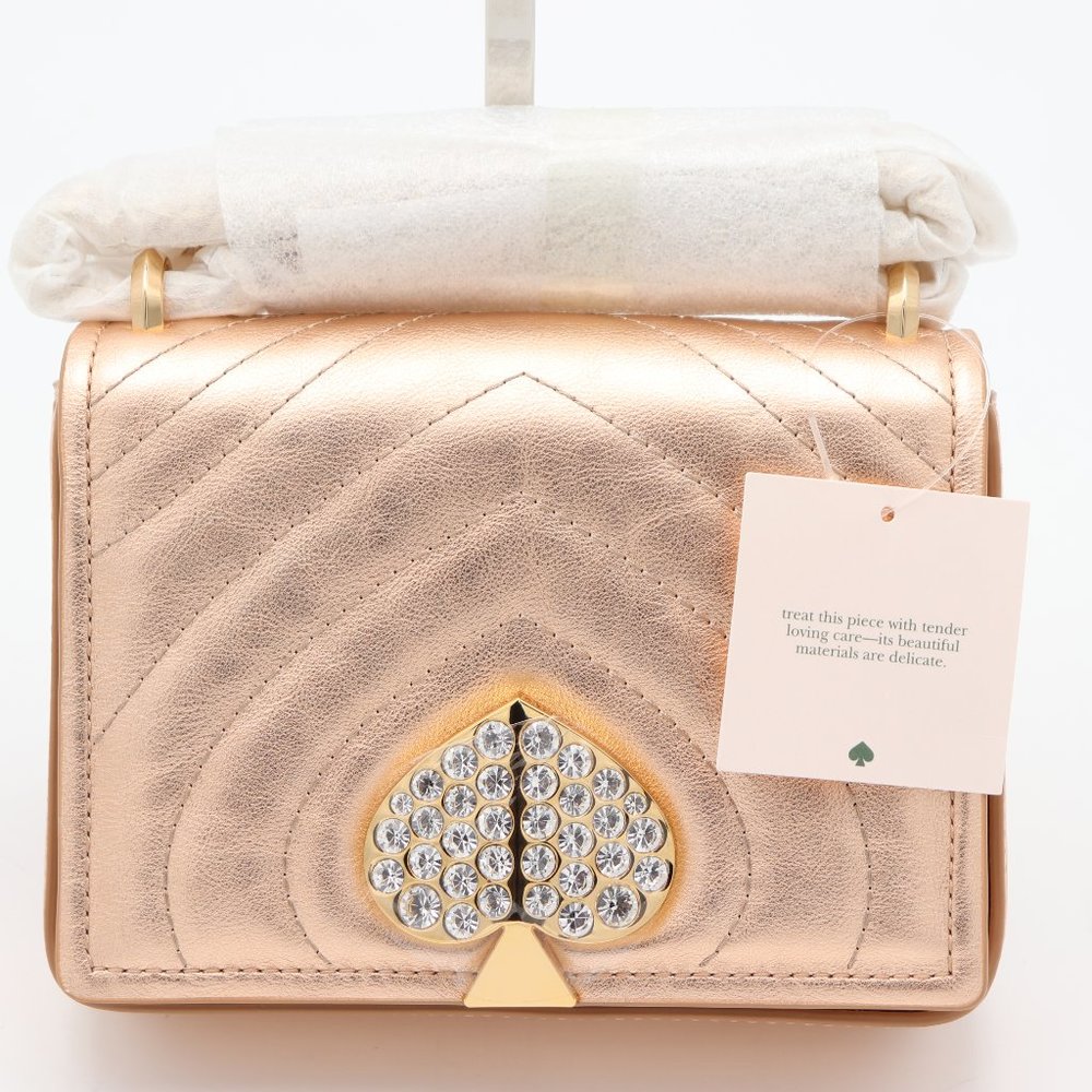 Kate Spade Amelia Jeweled Spade Shoulder Bag